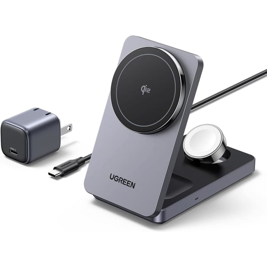 UGREEN MagFlow Qi2 3-in-1 Charger Station: $70 w/ Prime UGREEN MagFlow Qi2 3-in-1 Charger Station: $70 w/ Prime