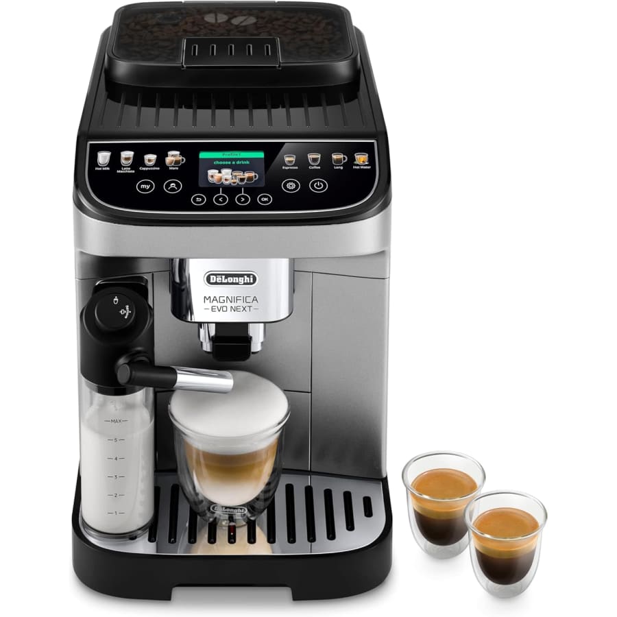 De'Longhi Magnifica Evo Next Fully Automatic Espresso Machine: $800 De'Longhi Magnifica Evo Next Fully Automatic Espresso Machine: $800