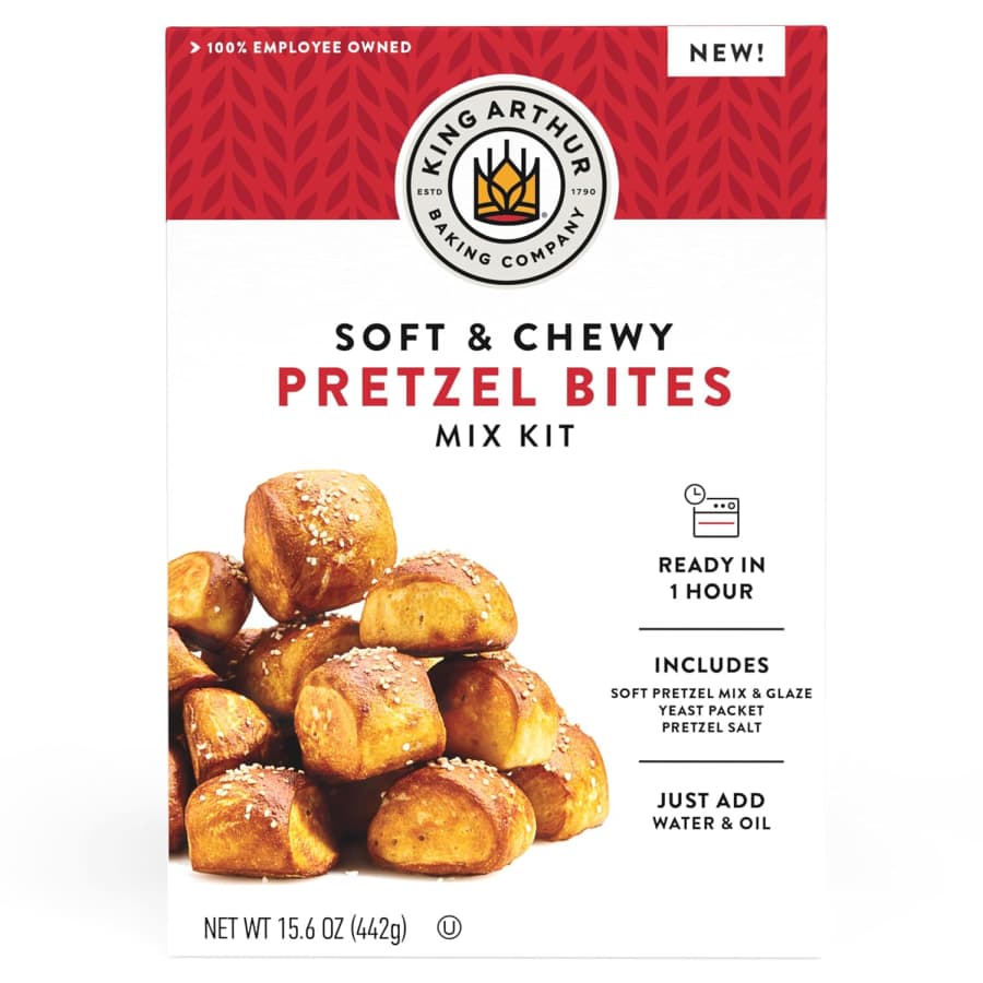 King Arthur Baking Company Soft & Chewy Pretzel Bites Mix Kit: $3.69 via Sub & Save