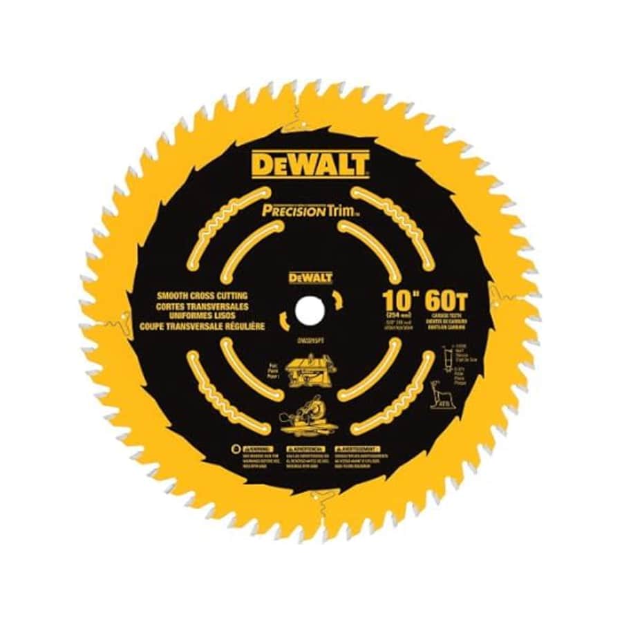 DeWalt DW3215PT 10" Miter / Table Saw Blade: $25