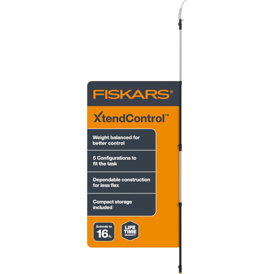 Fiskars 12-Foot Extendable Tree Pruner with Saw: $94 Fiskars 12-Foot Extendable Tree Pruner with Saw: $94