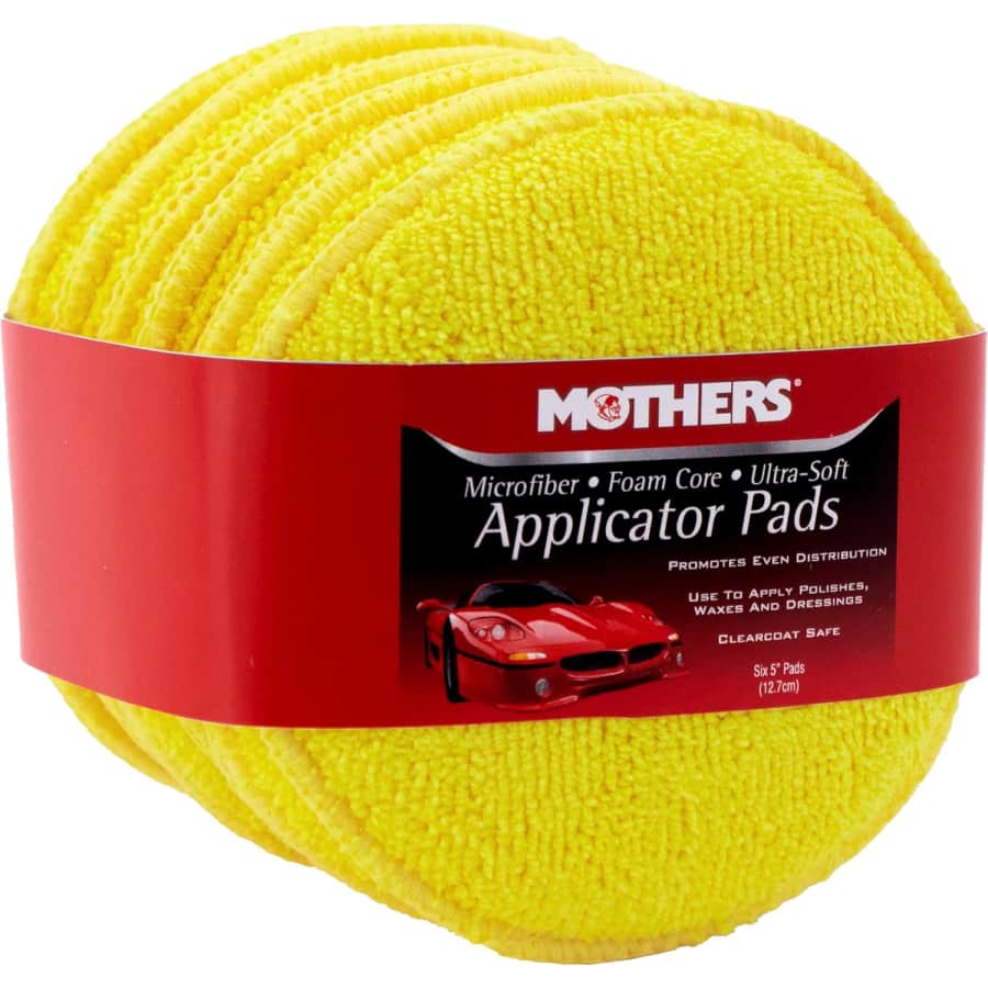 Mothers Microfiber Applicator Pad 6-Pack: $7.28 w/ Subscribe & Save Mothers Microfiber Applicator Pad 6-Pack: $7.28 w/ Subscribe & Save