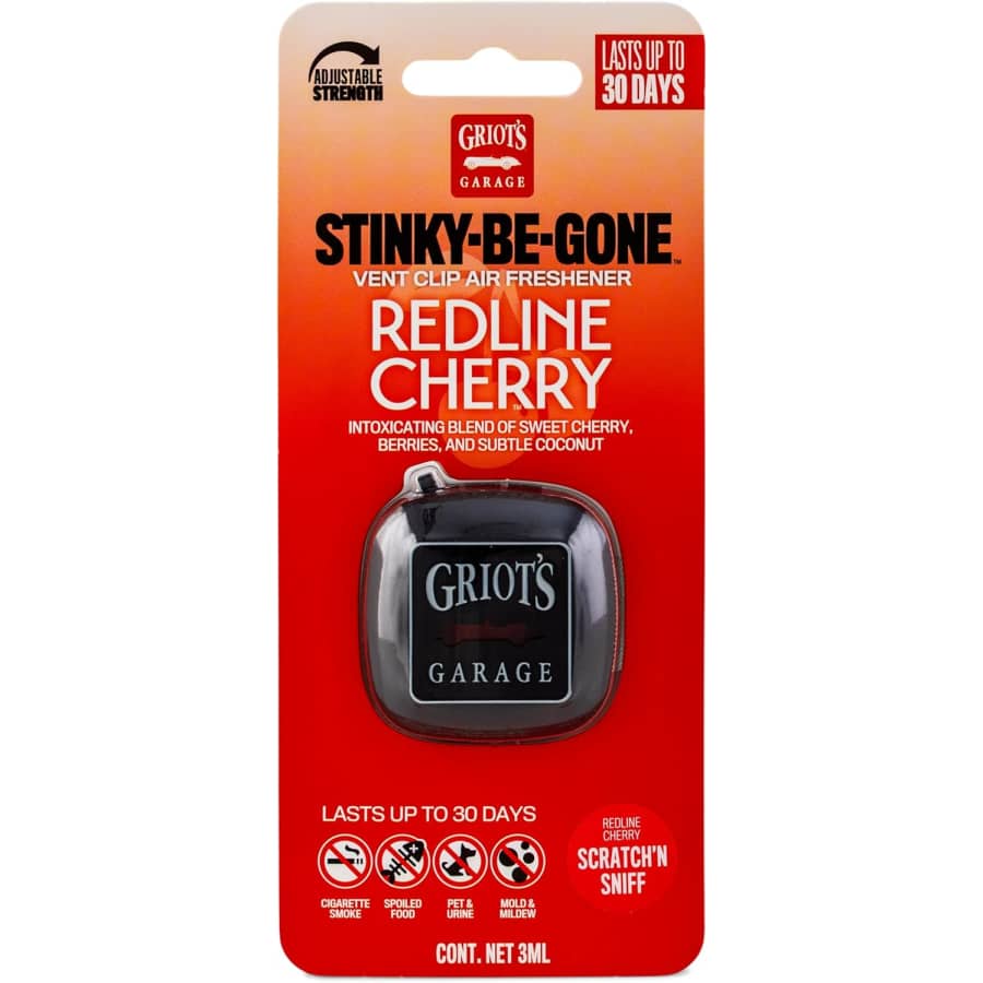 Griot's Garage Stinky-Be-Gone Vent Clip Air Freshener: $3