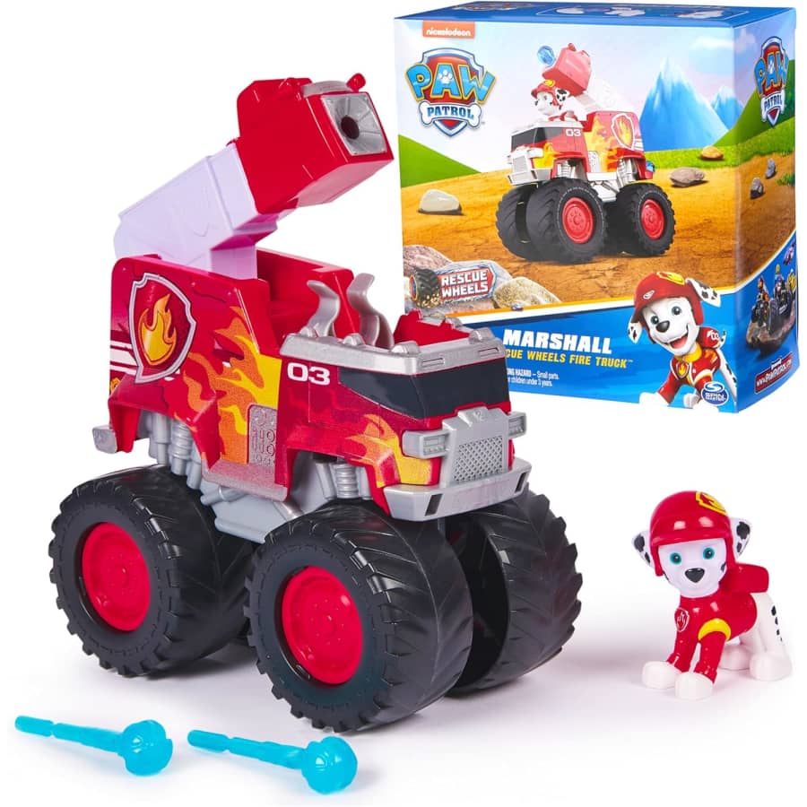 Paw Patrol: Rescue Wheels Marshall's Firetruck or Skye's Jet: $13.92