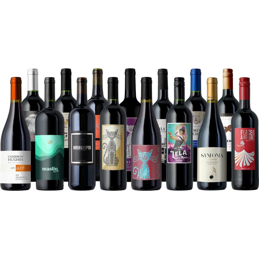 Splash Wines Red Wine Bottles 15-Pack: $88