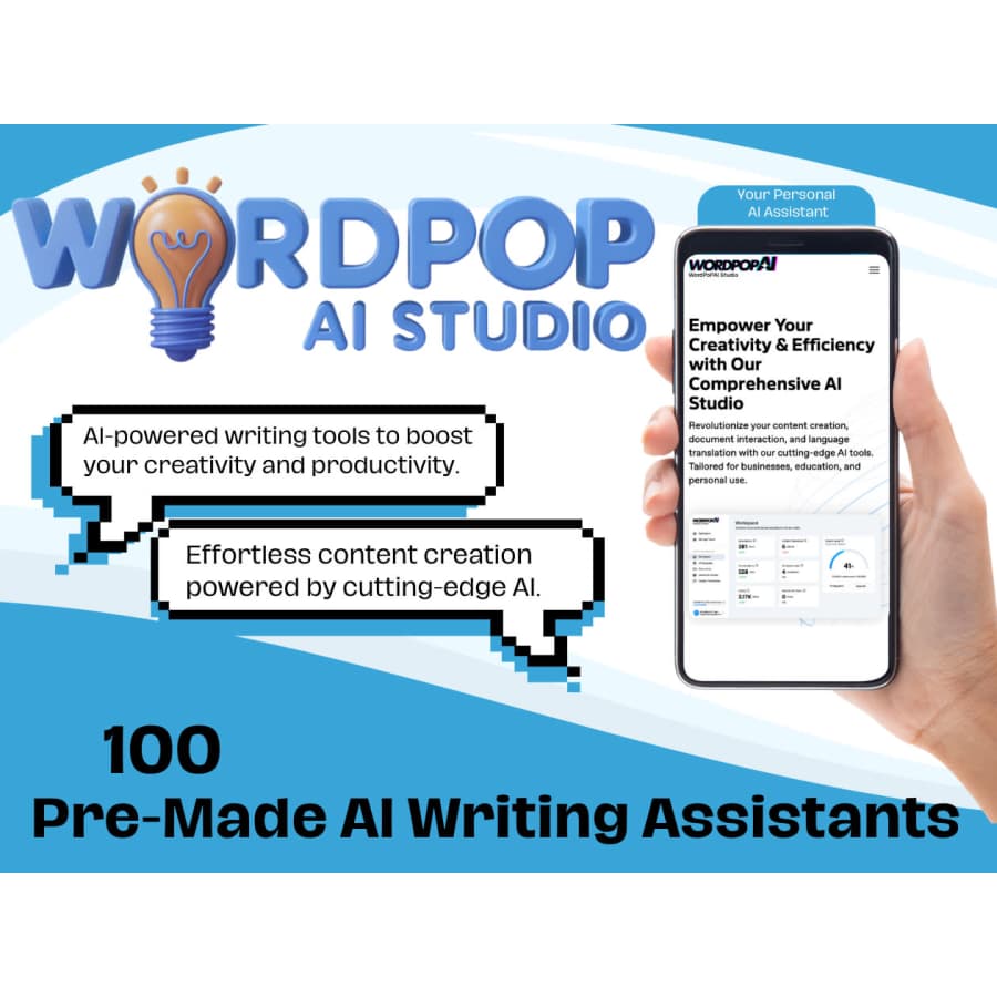 WordPop AI Pro Plan: Lifetime subscription for $40