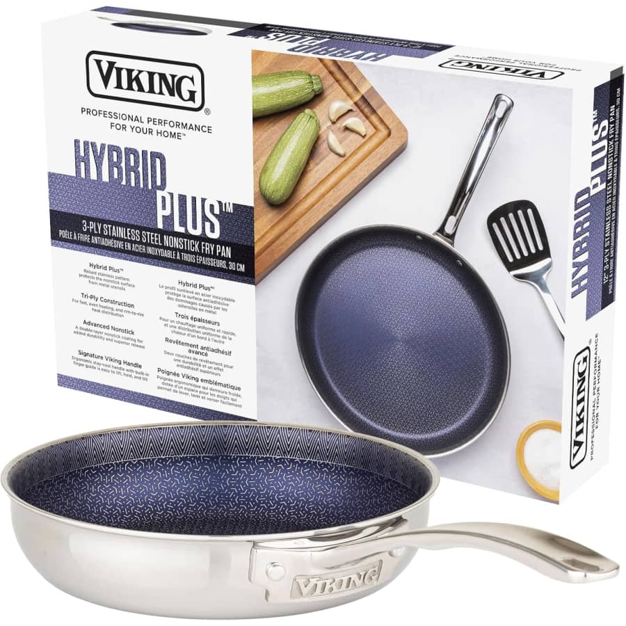 Viking Culinary Hybrid Plus 3-Ply 8" Nonstick Fry Pan: $59.99 Viking Culinary Hybrid Plus 3-Ply 8" Nonstick Fry Pan: $59.99