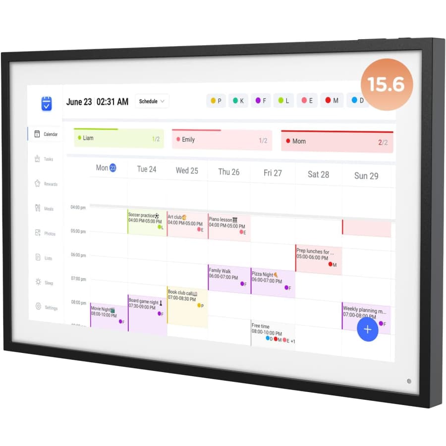 Apofial 15.6" Digital Calendar: $124.99