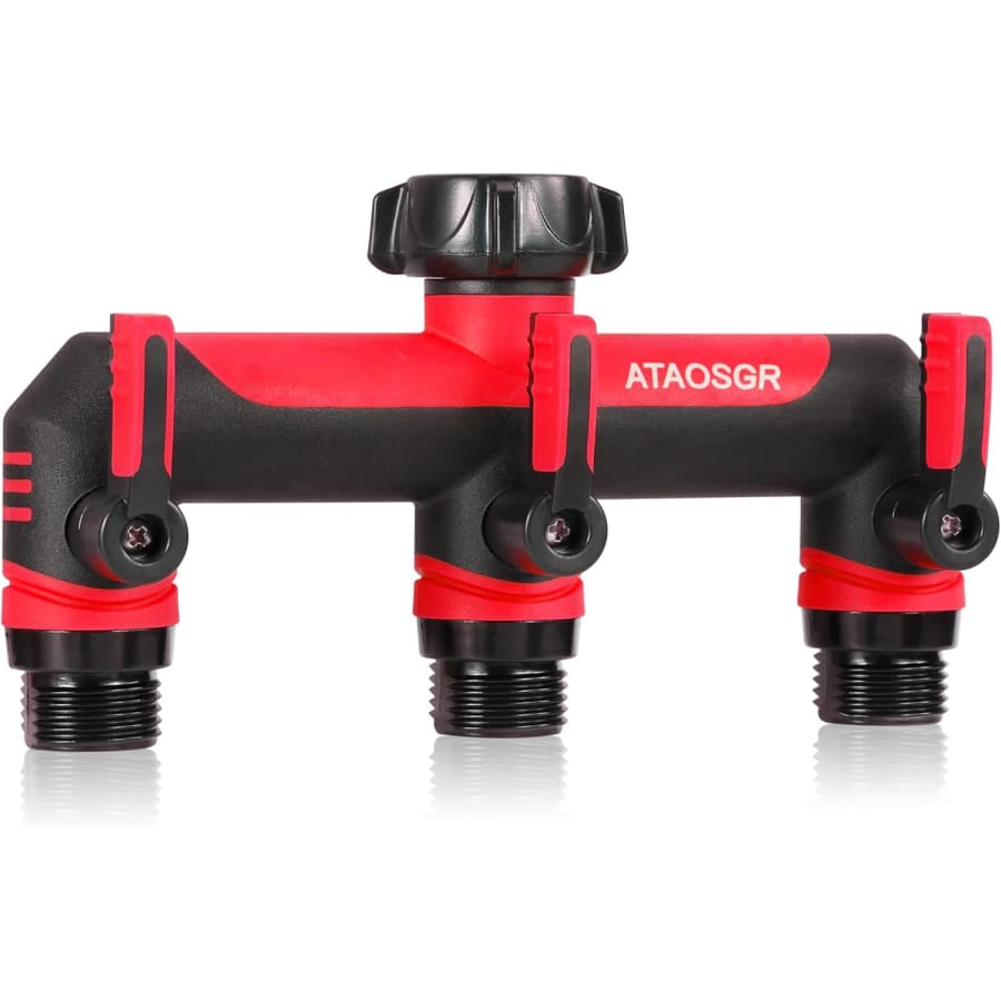 3/4" 3-Way Garden Hose Splitter: $12
