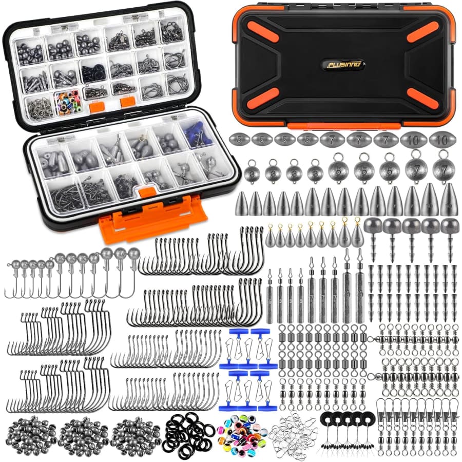 Plusinno 397-Piece Fishing Accessory Kit: $22.47
