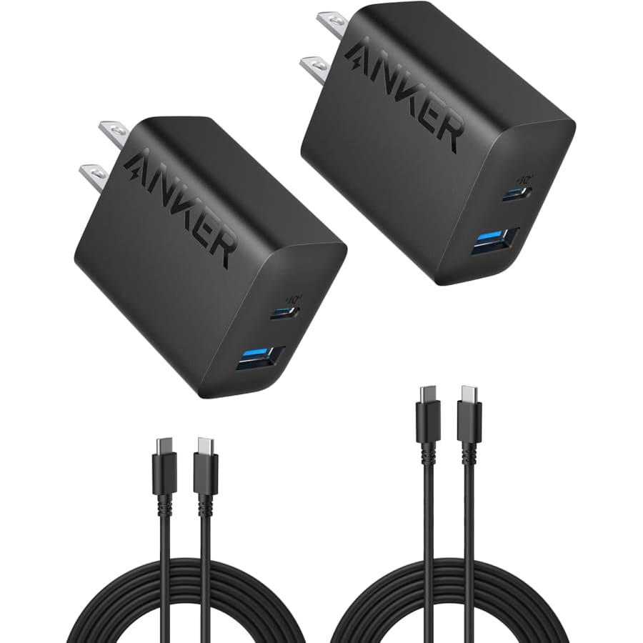 Anker 20W iPhone 17/16 Charger 2-Pack: $13 Anker 20W iPhone 17/16 Charger 2-Pack: $13