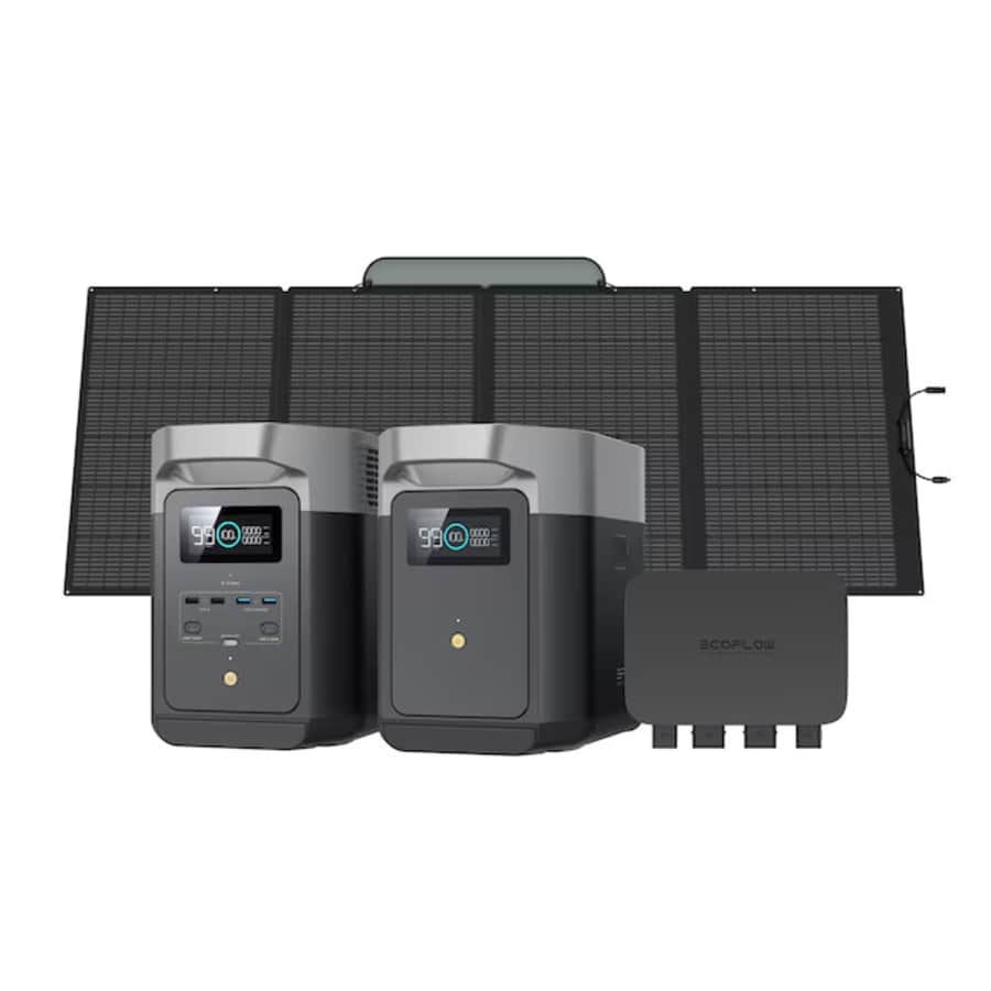 EcoFlow 2,400W Portable Power Station w/ Solar Panel: $2,699 EcoFlow 2,400W Portable Power Station w/ Solar Panel: $2,699