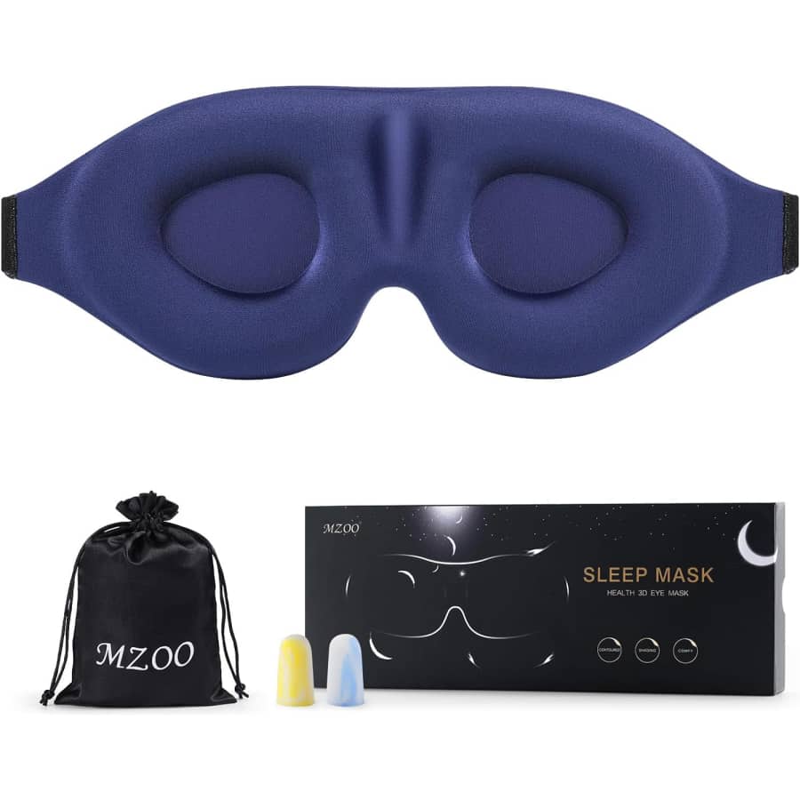 Mzoo 3D Sleep Eye Mask: $2.99