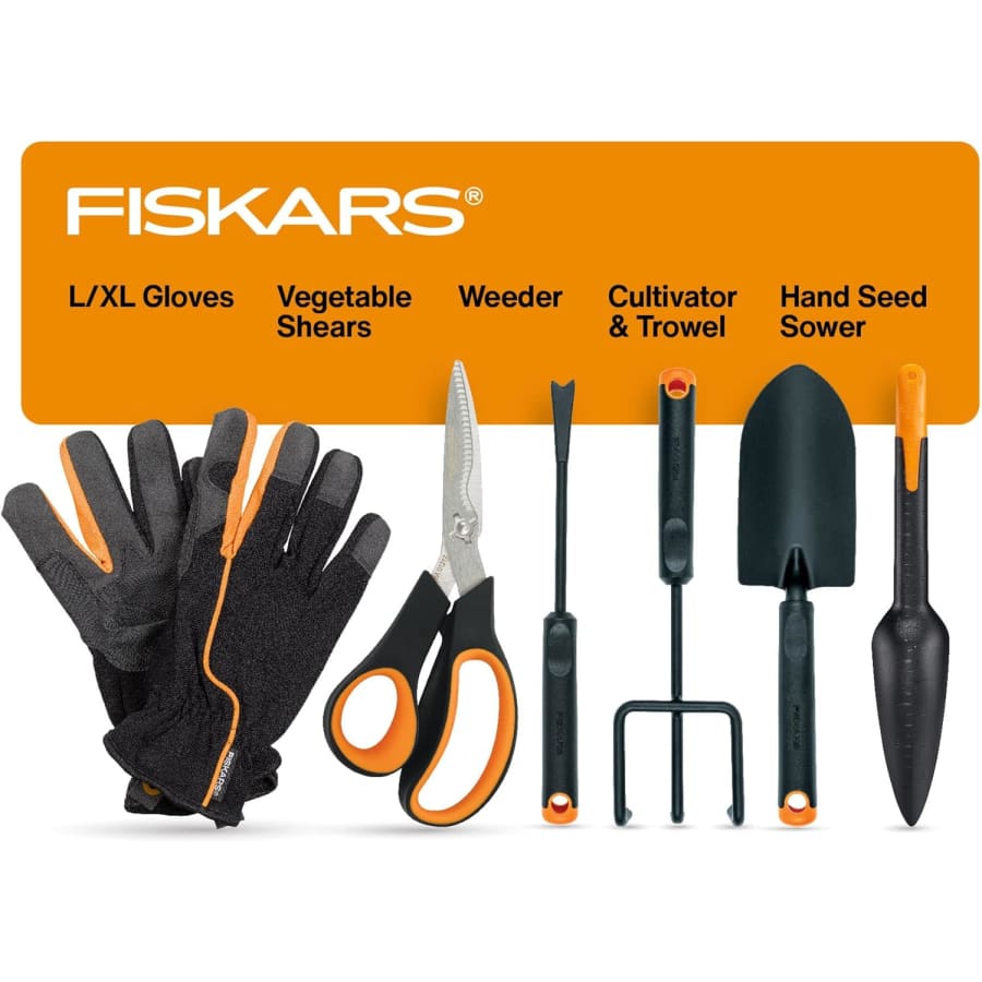 Fiskars Vegetable Garden Tool Set: $44 Fiskars Vegetable Garden Tool Set: $44