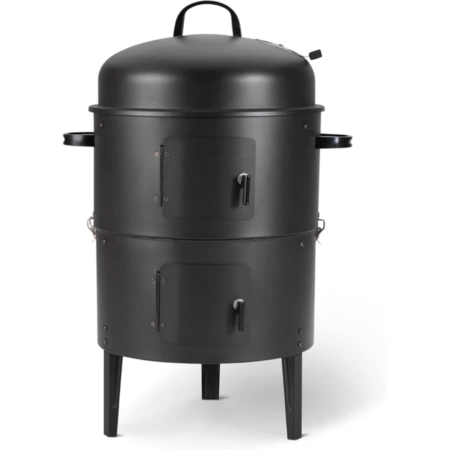 Amazon Basics 16" Vertical Charcoal Outdoor Smoker: $55