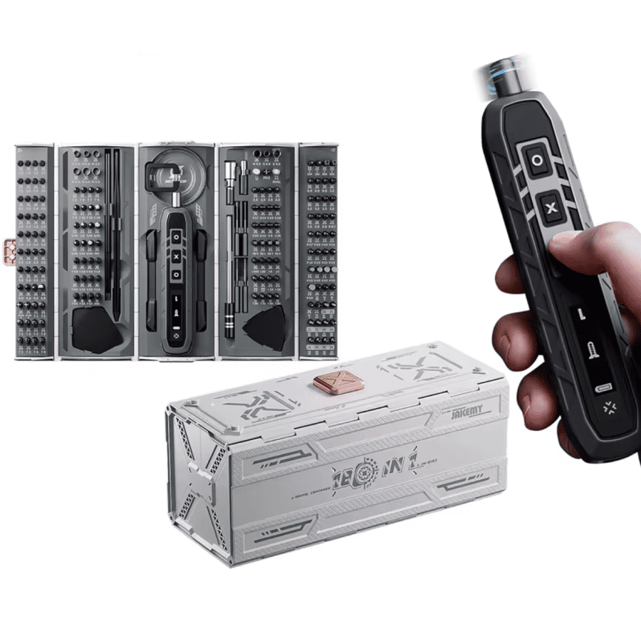 Jakemy 180-in-1 Precision Cordless Electric Screwdriver Set: $18 Jakemy 180-in-1 Precision Cordless Electric Screwdriver Set: $18