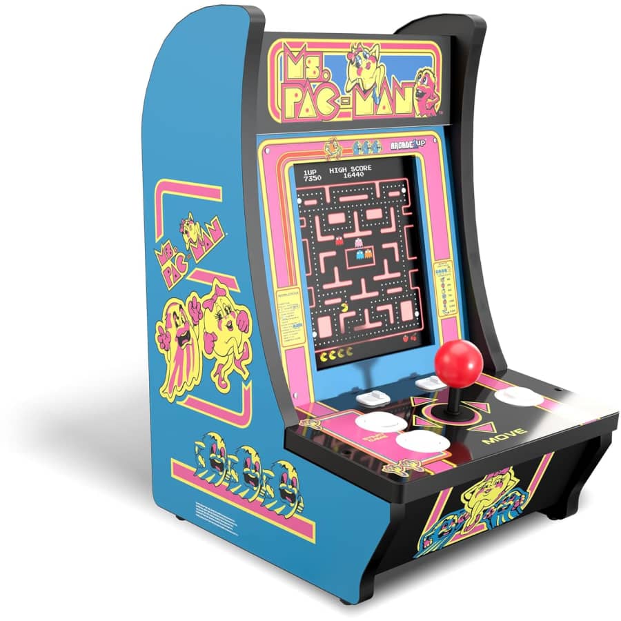 Arcade1Up Ms. PAC-Man 5-in-1 Countercade: $120 Arcade1Up Ms. PAC-Man 5-in-1 Countercade: $120