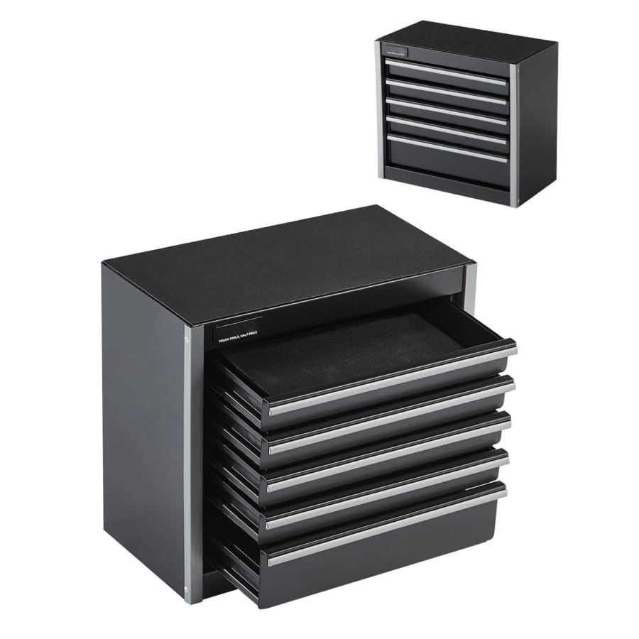 SucceBuy 8.6" 5-Drawer Metal Tool Box: $17.13