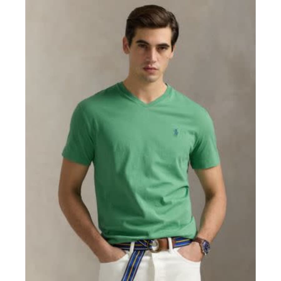 Polo Ralph Lauren Men's Classic-Fit V-Neck T-Shirt: $30