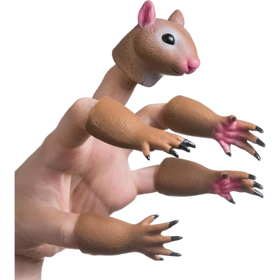 Squirrel Finger Puppet Set: $4.54 w/ Prime Squirrel Finger Puppet Set: $4.54 w/ Prime