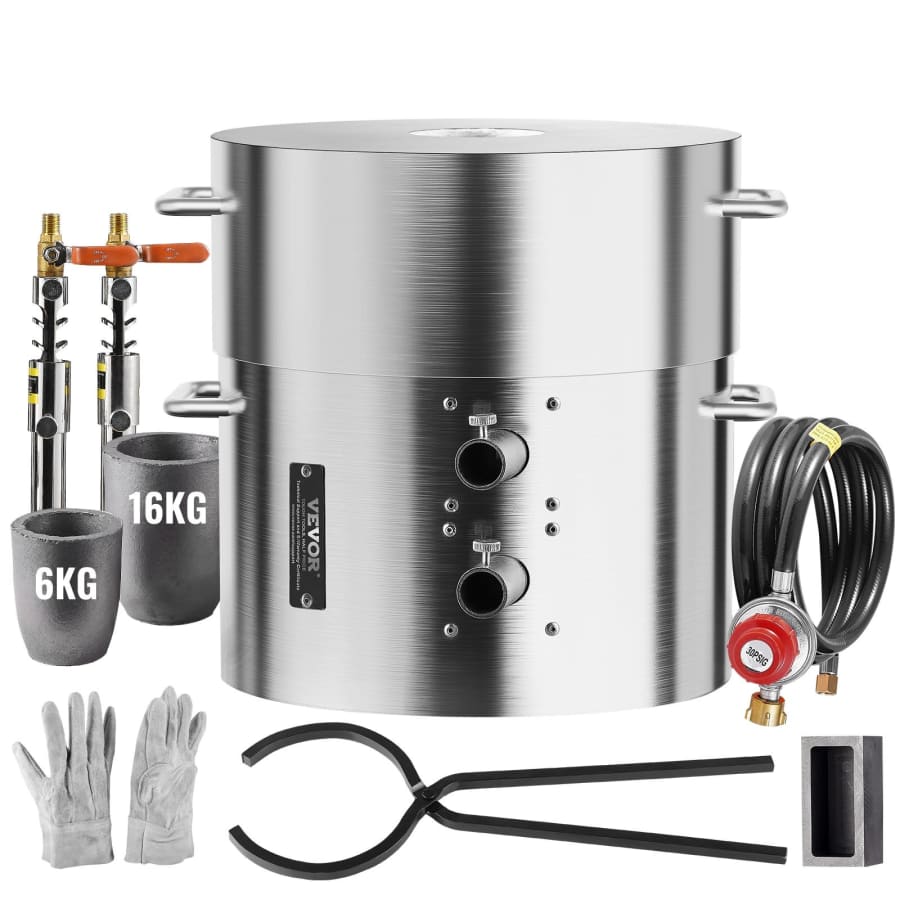 Vevor 35-lb. Propane Melting Furnace Kit: $165.99 Vevor 35-lb. Propane Melting Furnace Kit: $165.99