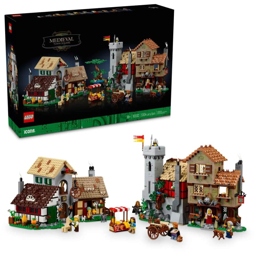 LEGO Icons Medieval Town Square: $184 LEGO Icons Medieval Town Square: $184