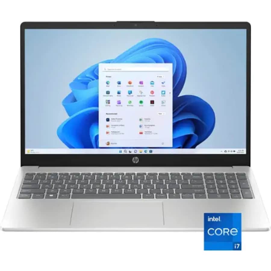 HP 12th-Gen. i7 15.6" Laptop: $510