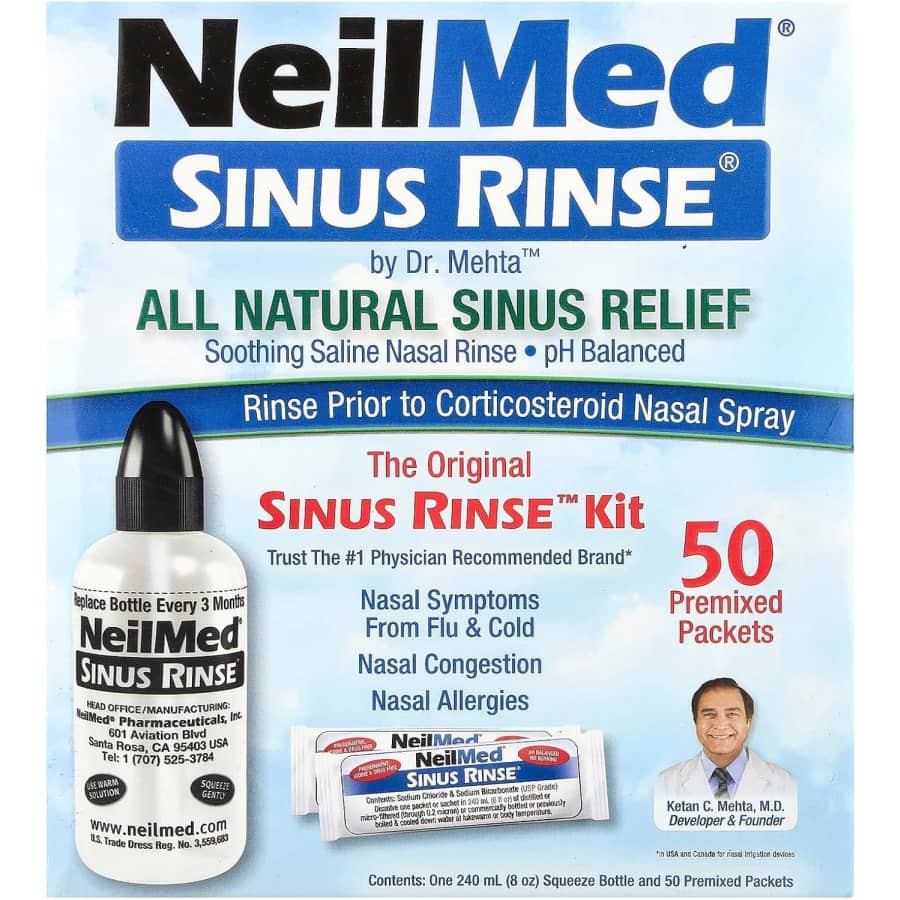 NeilMed Sinus Rinse Kit: $9.97 w/ Subscribe & Save NeilMed Sinus Rinse Kit: $9.97 w/ Subscribe & Save
