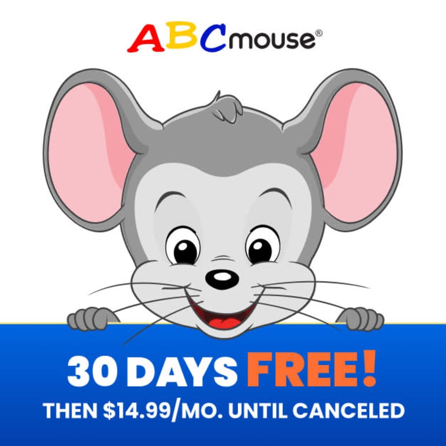 ABCmouse Monthly Subscription: 30-Day Free Trial, $14.99/Month After ABCmouse Monthly Subscription: 30-Day Free Trial, $14.99/Month After