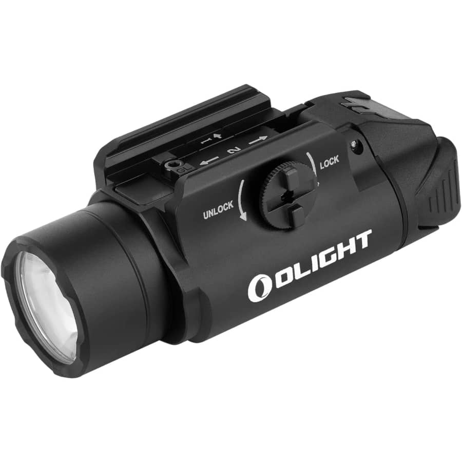 Olight Valkyrie Rail-Mounted Tactical Flashlight: $50.39
