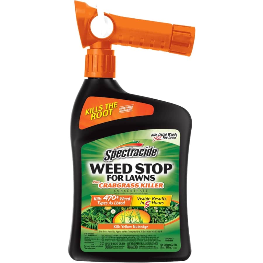 Spectracide Weed Stop For Lawns Plus Crabgrass Killer Concentrate 32-oz. Spray: $5.87