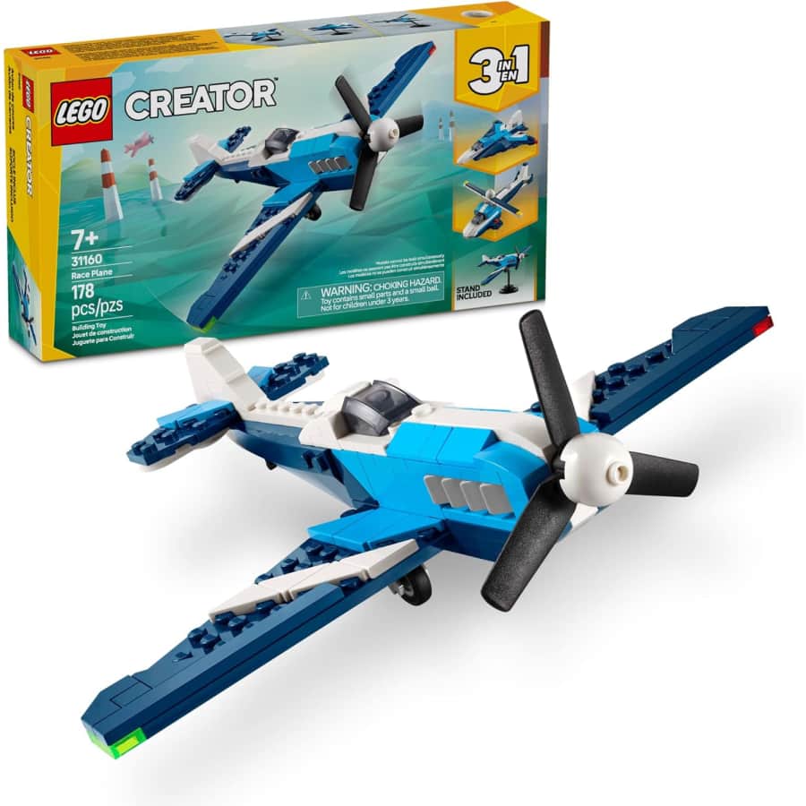 LEGO Creator 3 in 1 Aircraft Race Plane: $8.19 LEGO Creator 3 in 1 Aircraft Race Plane: $8.19