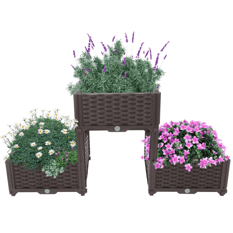 3-Box Raised Garden Bed Kit: $41