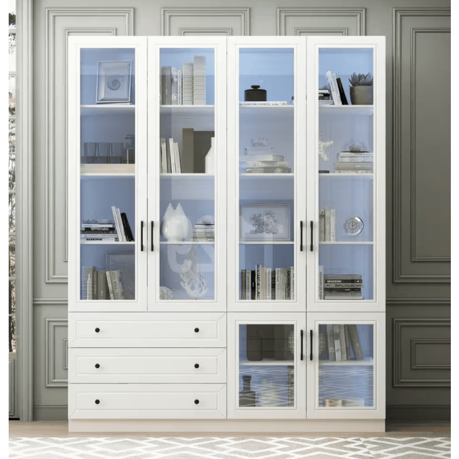 Fufu & Gaga 78.7" 10-Shelf Accent Bookcase: $428