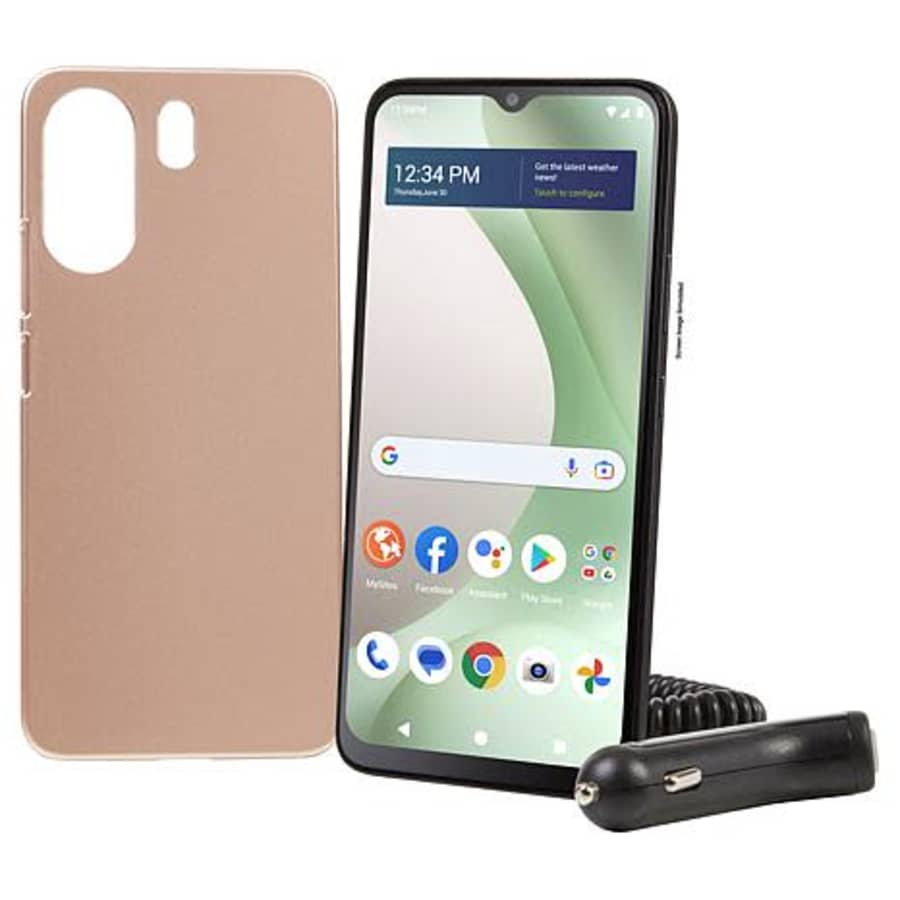 Tracfone 6.5" Blu View 5 w/ 1500 Talk/Text/Data 1-Year Plan & Case: $39.99 Tracfone 6.5" Blu View 5 w/ 1500 Talk/Text/Data 1-Year Plan & Case: $39.99