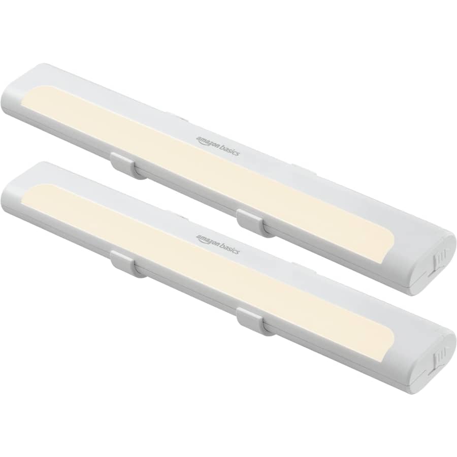 Amazon Basics LED Stick On Light 2-Pack: $5