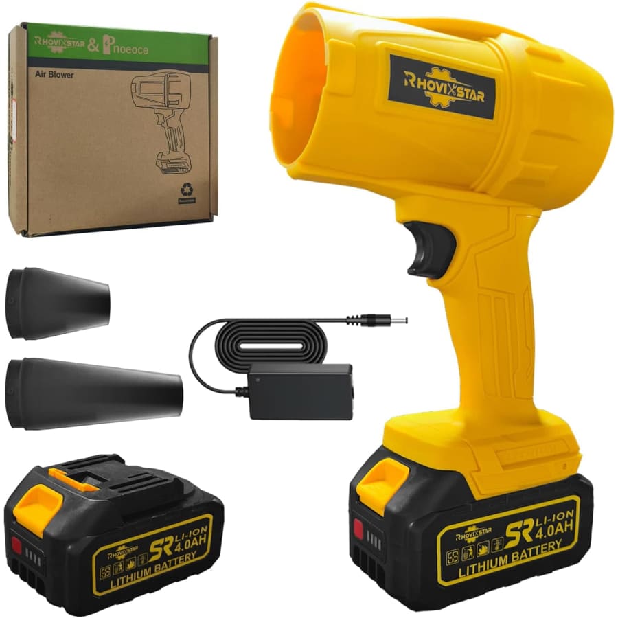 RhovixStar 21V Cordless Leaf Blower: $29.99 RhovixStar 21V Cordless Leaf Blower: $29.99