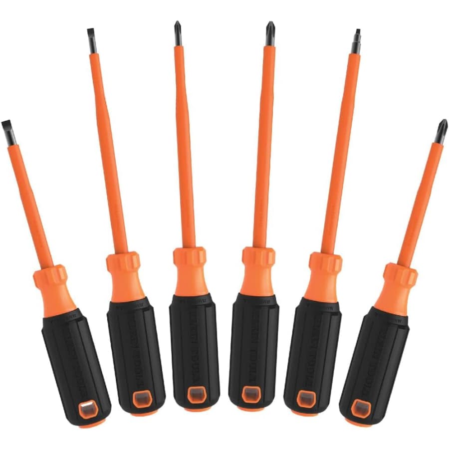 Klein Tools 6-Piece Insulated Screwdriver Set: $30