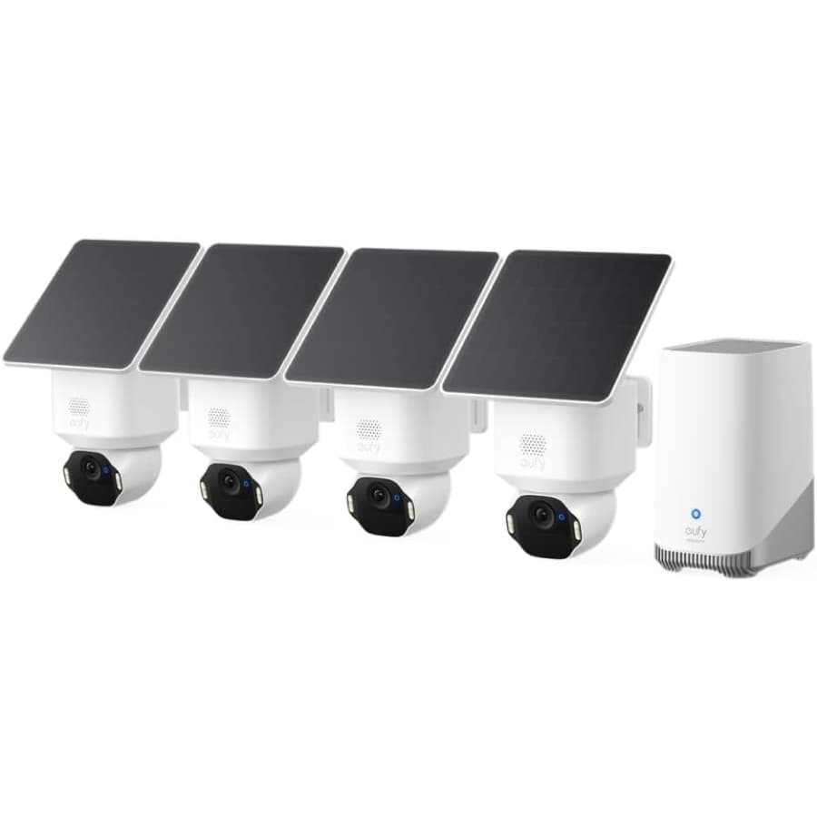 eufy Security SoloCam E42 4-Cam Kit: $430