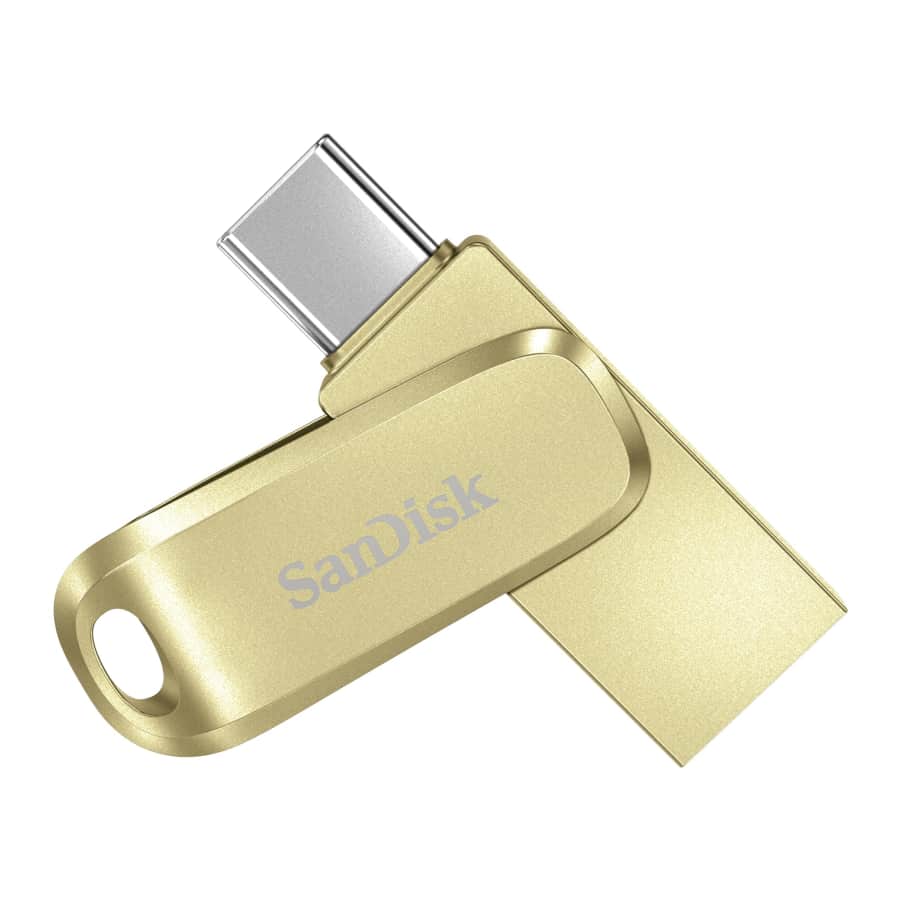 SanDisk 128GB Dual USB / USB-C Flash Drive: $15.31