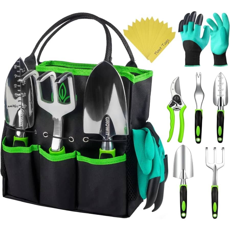 Growit 11-Piece Garden Tool Set: $25