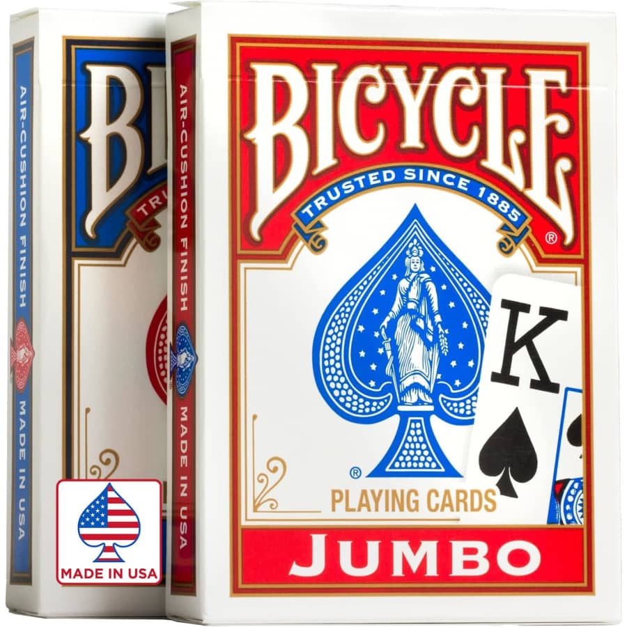 Bicycle Jumbo Playing Cards 2-Pack: $4.89