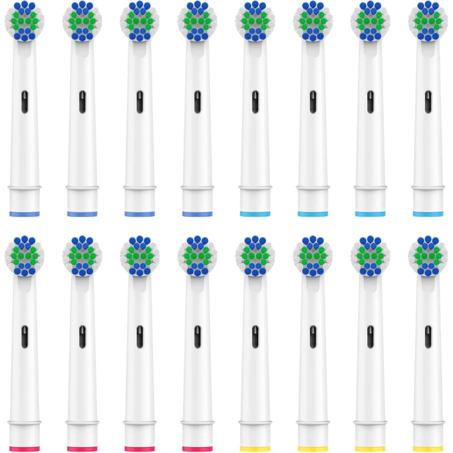 Replacement Toothbrush Heads Compatible with Oral-B 16-Pack: $8.99