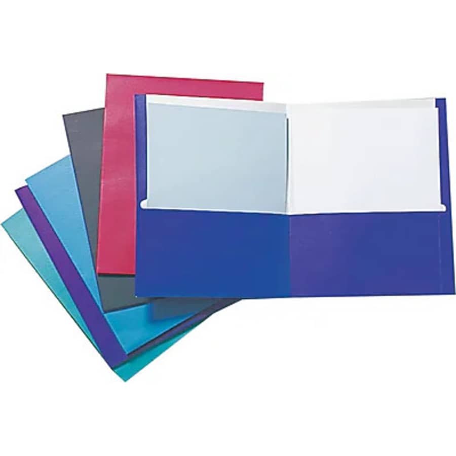 Staples School Folder Deals: From 25 cents
