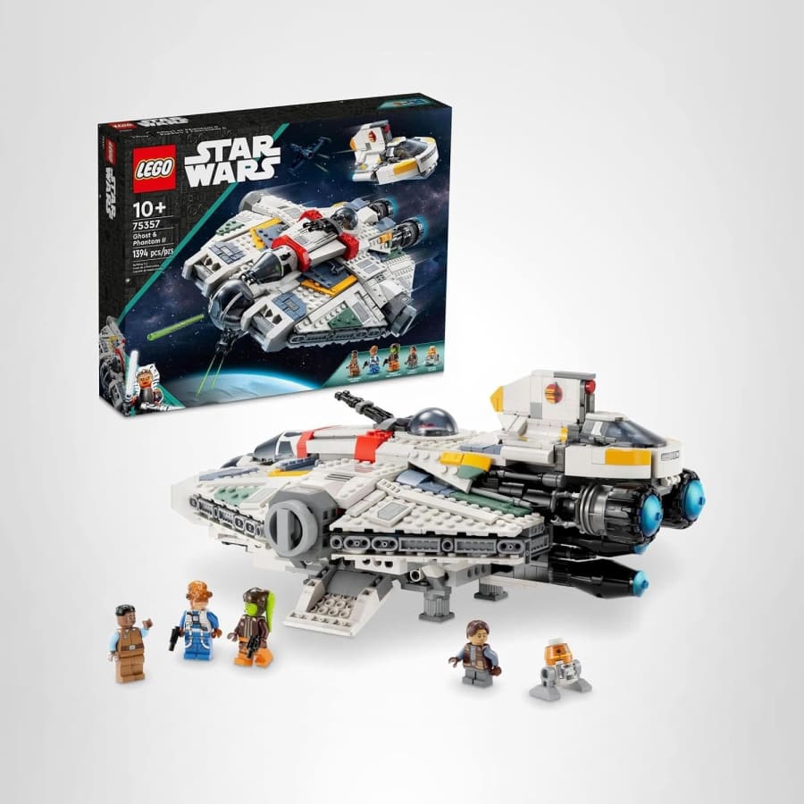 LEGO Star Wars Ahsoka Ghost and Phantom II Building Set: $111.99 LEGO Star Wars Ahsoka Ghost and Phantom II Building Set: $111.99