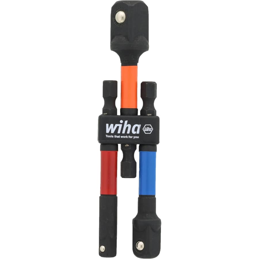 Wiha Tools 3-Piece Color Coded Socket Adapters: $13