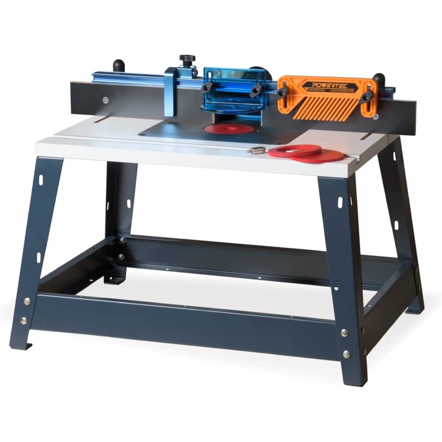 Powertec Bench Top Router Table & Fence Set: $179 Powertec Bench Top Router Table & Fence Set: $179