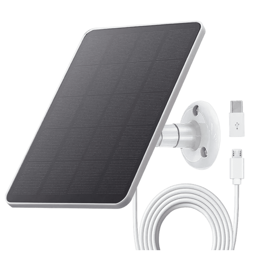 4W Solar Panel for Security Camera: $13.90