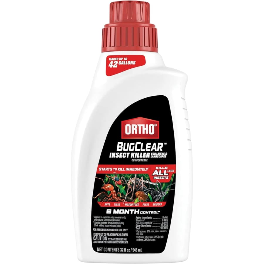 Ortho BugClear Insect Killer Concentrate 32-oz. Bottle: $5.97 Ortho BugClear Insect Killer Concentrate 32-oz. Bottle: $5.97
