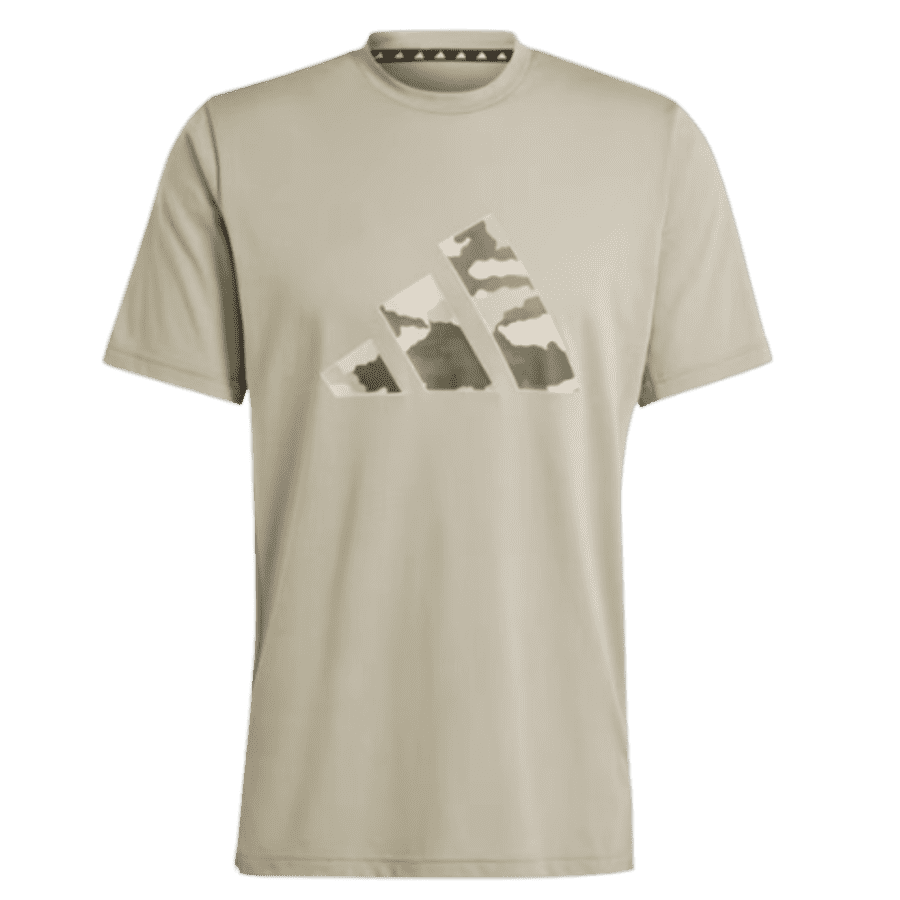 adidas Men's Train Essentials Camo Graphic Logo Tee: $11 adidas Men's Train Essentials Camo Graphic Logo Tee: $11